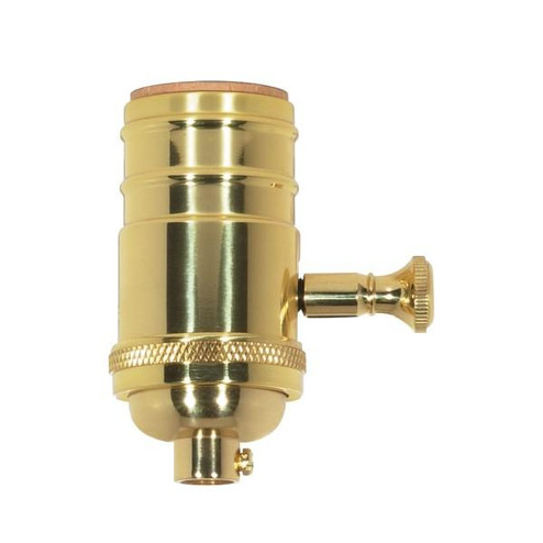 200W Full Range Turn Knob Dimmer Socket (27|80/1703)
