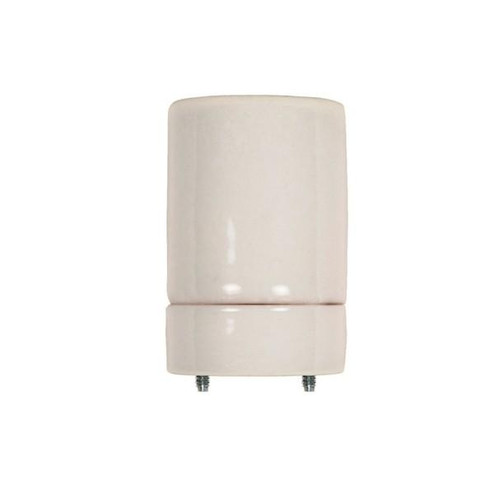 Keyless Two-Piece Heavy Duty Porcelain Socket With Mounting Screws Assembled 1-1/4'' On Center; (27|80/1793)