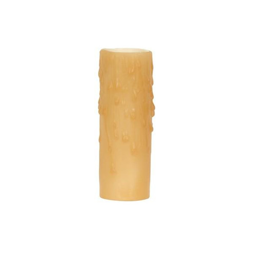 Bee's Drip (Bee's Wax) Candelabra Base; Amber (Honey) Finish; 7/8'' Inside Diameter; (27|80/1975)