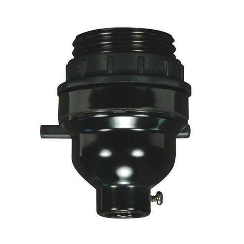 Push Thru; Phenolic; With Uno Thread And Ring (4 Piece); 1/8 IP Cap With Set Screw; 2-1/2'' (27|80/2071)