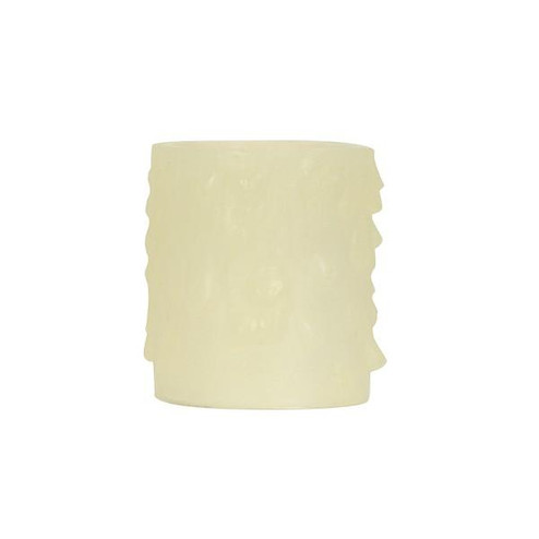 Bee's Drip (Bee's Wax) Edison Base; Ivory Finish; 1-1/4'' Inside Diameter; 1-9/16'' (27|80/2081)