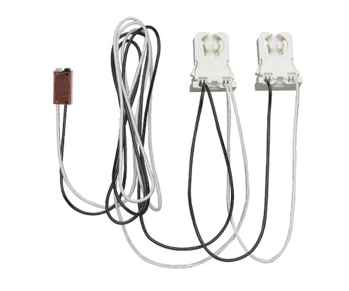 2-Light ballast bypass wiring harness for linear LED T8 lamps (27|80/2627)
