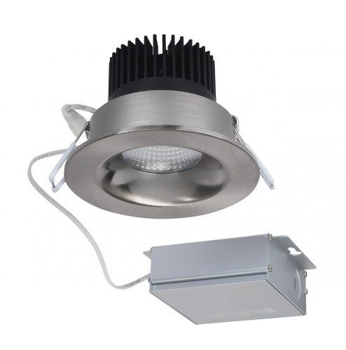 12 watt LED Direct Wire Downlight; 3.5 inch; 3000K; 120 volt; Dimmable; Round; Remote Driver; (27|S11632)