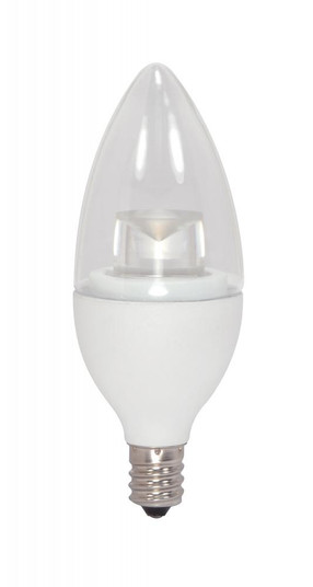 3.5 Watt LED Candle; 2700K; Candelabra base; 120 Volt (27|S29618)