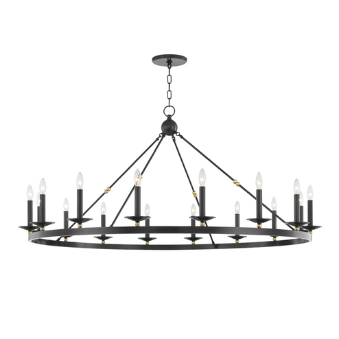 16 LIGHT CHANDELIER (57|3216-AOB)