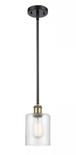 Cobbleskill - 1 Light - 5 inch - Black Antique Brass - Mini Pendant (3442|516-1S-BAB-G112)