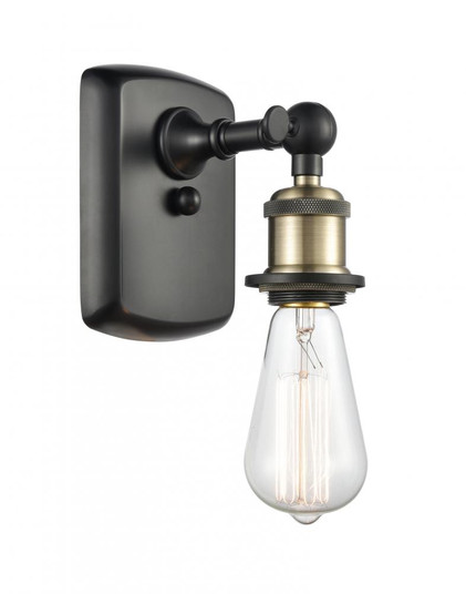 Bare Bulb - 1 Light - 5 inch - Black Antique Brass - Sconce (3442|516-1W-BAB-LED)