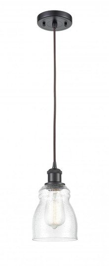 Ellery - 1 Light - 5 inch - Oil Rubbed Bronze - Cord hung - Mini Pendant (3442|516-1P-OB-G394)