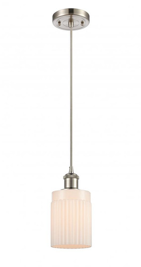 Hadley - 1 Light - 5 inch - Brushed Satin Nickel - Cord hung - Mini Pendant (3442|516-1P-SN-G341-LED)