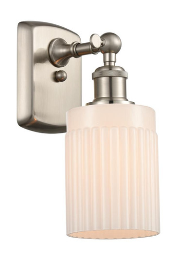 Hadley - 1 Light - 5 inch - Brushed Satin Nickel - Sconce (3442|516-1W-SN-G341-LED)