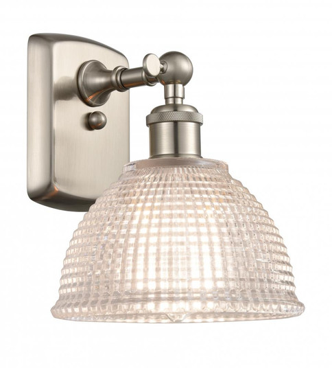 Arietta - 1 Light - 8 inch - Brushed Satin Nickel - Sconce (3442|516-1W-SN-G422)