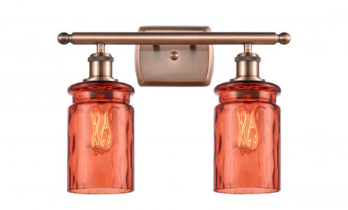 Candor 2 Light Bath Vanity Light (3442|516-2W-AC-G352-COR-LED)