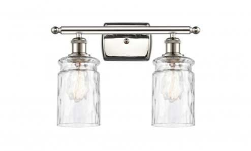 Candor - 2 Light - 15 inch - Polished Nickel - Bath Vanity Light (3442|516-2W-PN-G352)