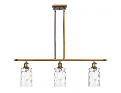 Candor - 3 Light - 36 inch - Brushed Brass - Stem hung - Island Light (3442|516-3I-BB-G352)