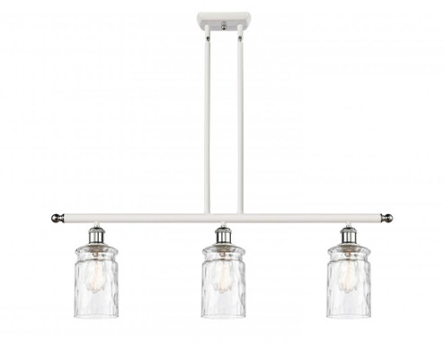 Candor - 3 Light - 36 inch - White Polished Chrome - Stem hung - Island Light (3442|516-3I-WPC-G352-LED)