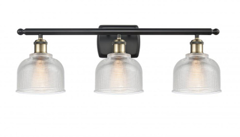 Dayton - 3 Light - 26 inch - Black Antique Brass - Bath Vanity Light (3442|516-3W-BAB-G412)