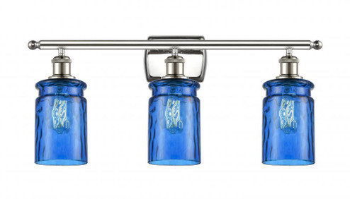 Candor 3 Light Bath Vanity Light (3442|516-3W-PN-G352-BL-LED)