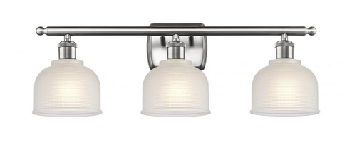 Dayton - 3 Light - 26 inch - Brushed Satin Nickel - Bath Vanity Light (3442|516-3W-SN-G411-LED)
