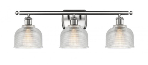 Dayton - 3 Light - 26 inch - Brushed Satin Nickel - Bath Vanity Light (3442|516-3W-SN-G412)