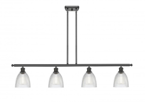 Castile - 4 Light - 48 inch - Oil Rubbed Bronze - Stem hung - Island Light (3442|516-4I-OB-G382)