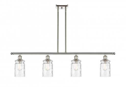 Candor - 4 Light - 48 inch - Polished Nickel - Stem hung - Island Light (3442|516-4I-PN-G352)