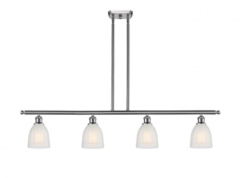 Brookfield - 4 Light - 48 inch - Brushed Satin Nickel - Stem hung - Island Light (3442|516-4I-SN-G441)