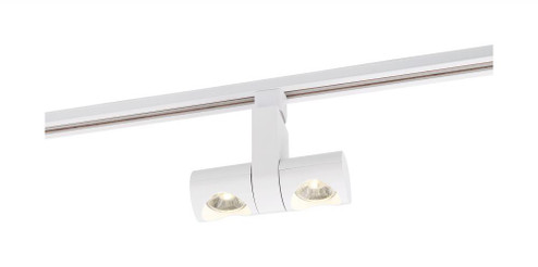 LED; 24 Watt Track Head; Dual Pipe; White; 36 deg. Beam Angle (81|TH483)