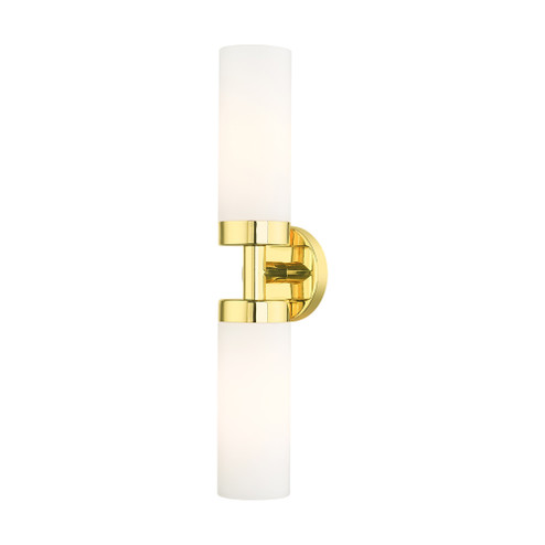 2 Lt Polished Brass ADA Vanity Sconce (108|15072-02)