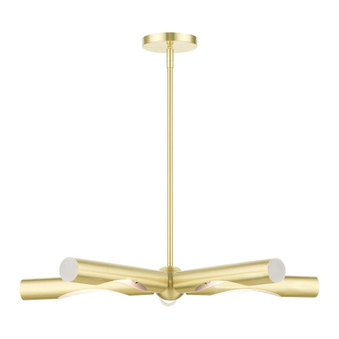 5 Lt Satin Brass Chandelier (108|45915-12)