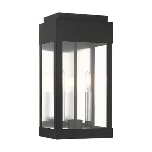 2 Lt Black Outdoor Wall Lantern (108|21235-04)
