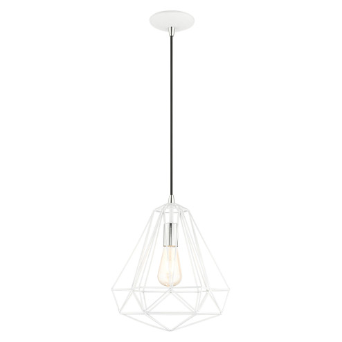 1 Lt Shiny White Pendant (108|41324-69)