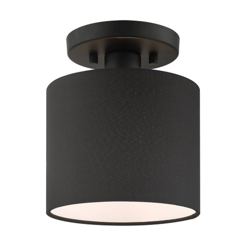 1 Lt Black  Semi Flush (108|45661-04)