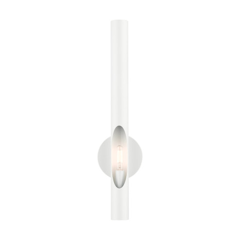 1 Lt Shiny White ADA Single Sconce (108|45911-69)