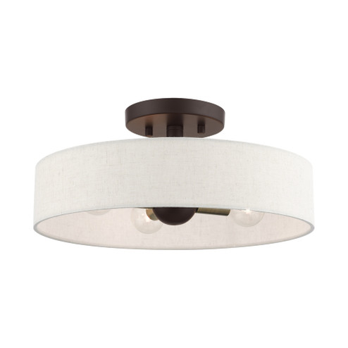 4 Lt Bronze Semi Flush Mount (108|46037-07)