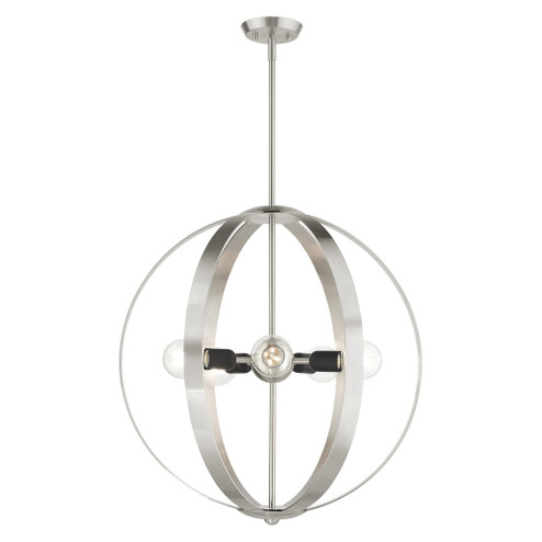 5 Lt Brushed Nickel Chandelier (108|46416-91)