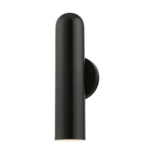 1 Lt Shiny Black ADA Single Sconce (108|46750-68)