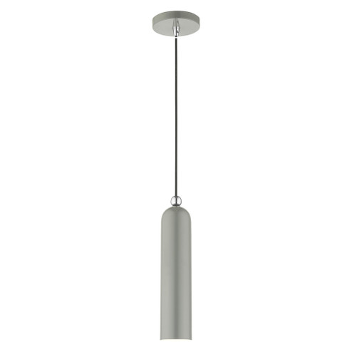 1 Lt Shiny Light Gray Pendant (108|46751-90)