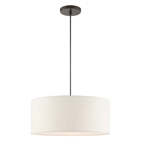 3 Lt English Bronze Drum Pendant (108|49802-92)