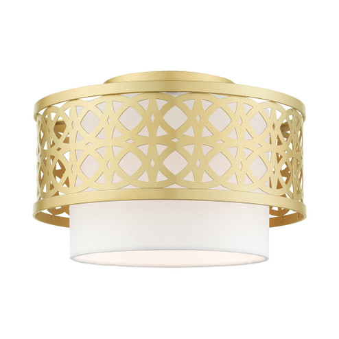 1 Lt Soft Gold Semi Flush (108|49862-33)