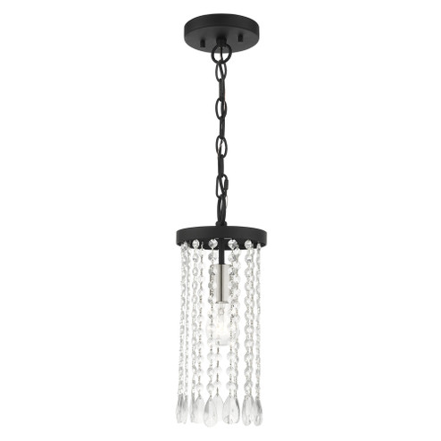 1 Lt Black Mini Pendant (108|51062-04)