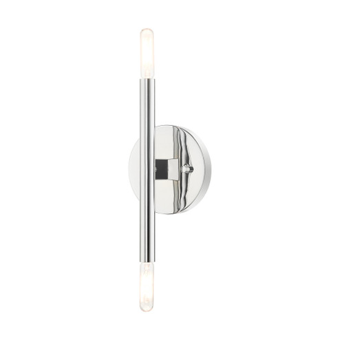 2 Lt Polished Chrome ADA Sconce (108|51172-05)