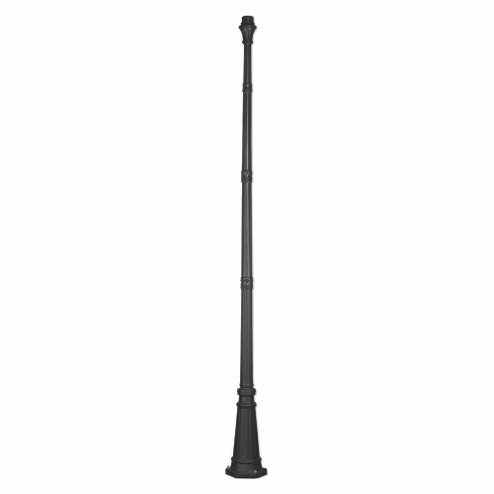 Textured Black Lamp Post (108|7617-14)