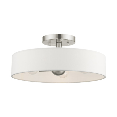 4 Lt Brushed Nickel Semi Flush Mount (108|46927-91)