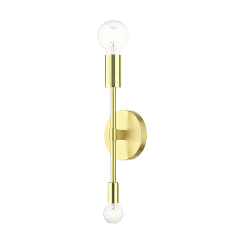 2 Lt Satin Brass Wall Sconce (108|46438-12)