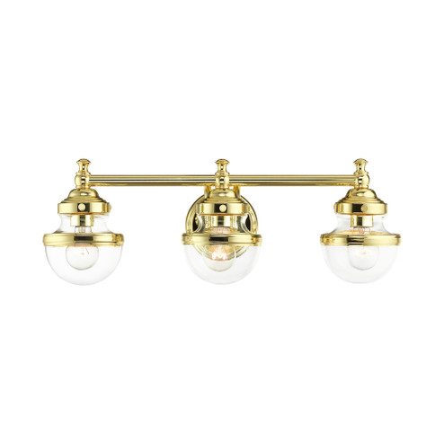 3 Lt Polished Brass Bath Vanity (108|17413-02)
