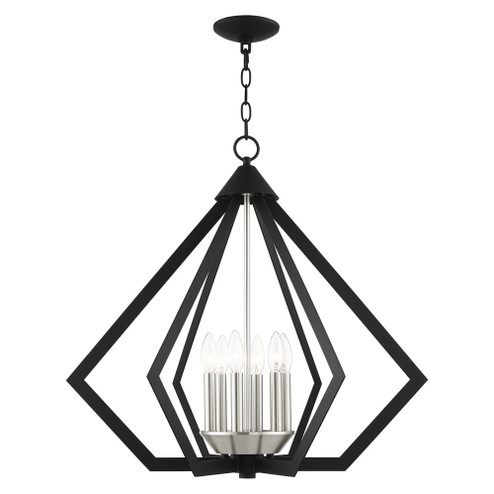 6 Lt Black Chandelier (108|40926-04)