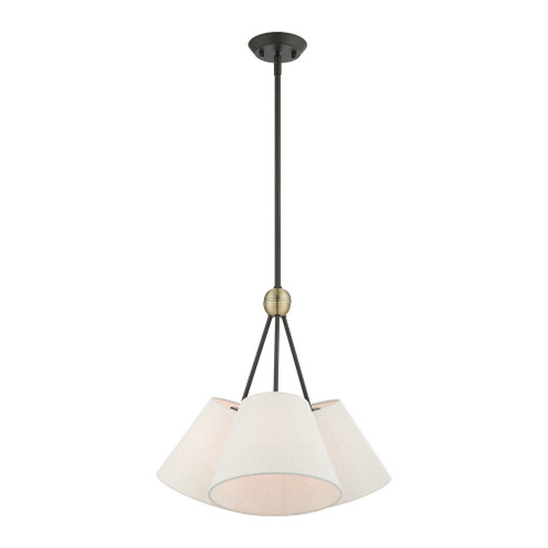3 Lt Bronze Shaded Chandelier (108|41383-07)