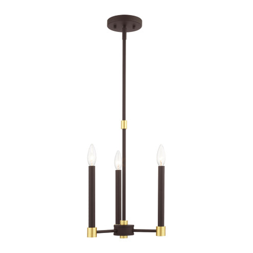 3 Lt Bronze Chandelier (108|46883-07)