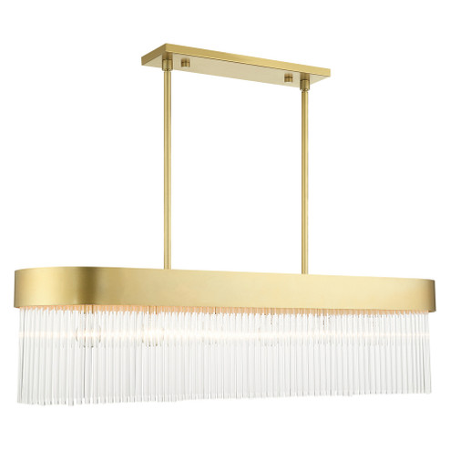 6 Lt Soft Gold Chandelier (108|49830-33)