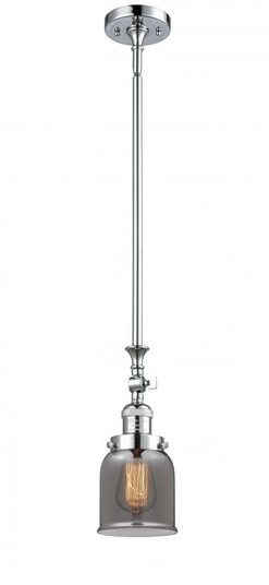 Bell - 1 Light - 5 inch - Polished Chrome - Stem Hung - Adjustable Mini Pendant (3442|206-PC-G53-LED)